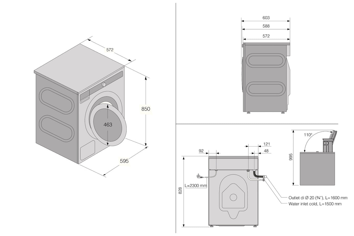 asko W5096RG wasmachine