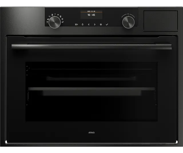 ATAG CS46121C – Inbouw Combi-Stoomoven – 50 Liter – Black Steel