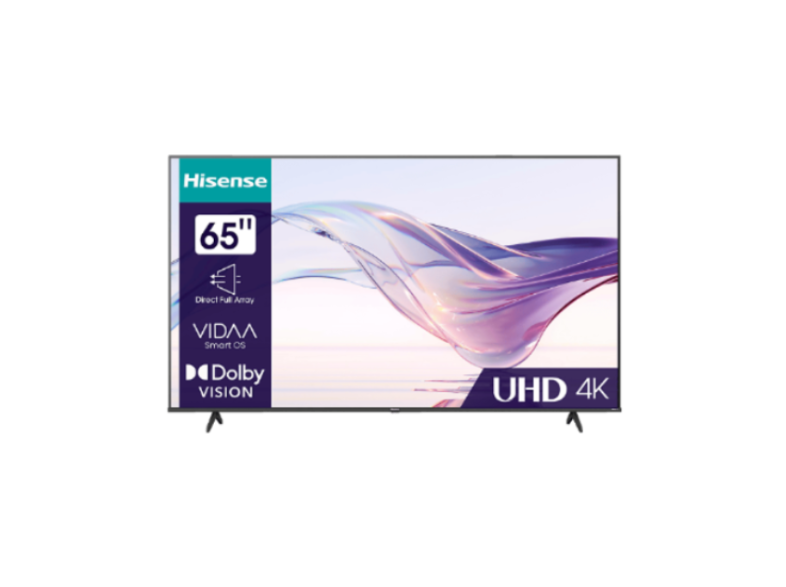 Hisense 65A6K – 65″ UHD 4K Smart TV met Dolby Vision & VIDAA OS