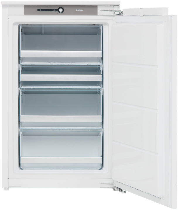 Pelgrim PVD25088L inbouw vrieskast met nis 88 cm en deur-op-deur montage