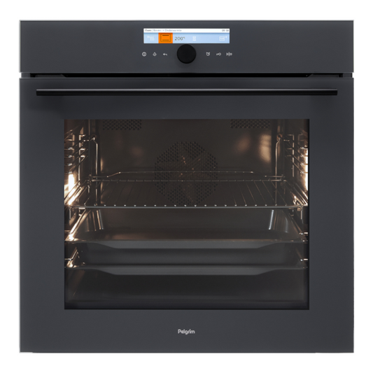 Pelgrim OVM836ANT – Inbouw Oven 60 cm | 73 L Multifunctioneel | Antraciet