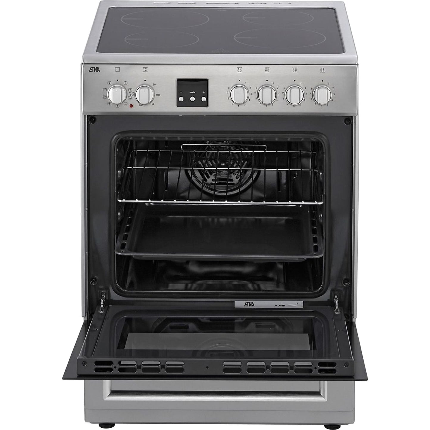 ETNA FIV760RVS Inductie/elektro fornuis (60 cm) -