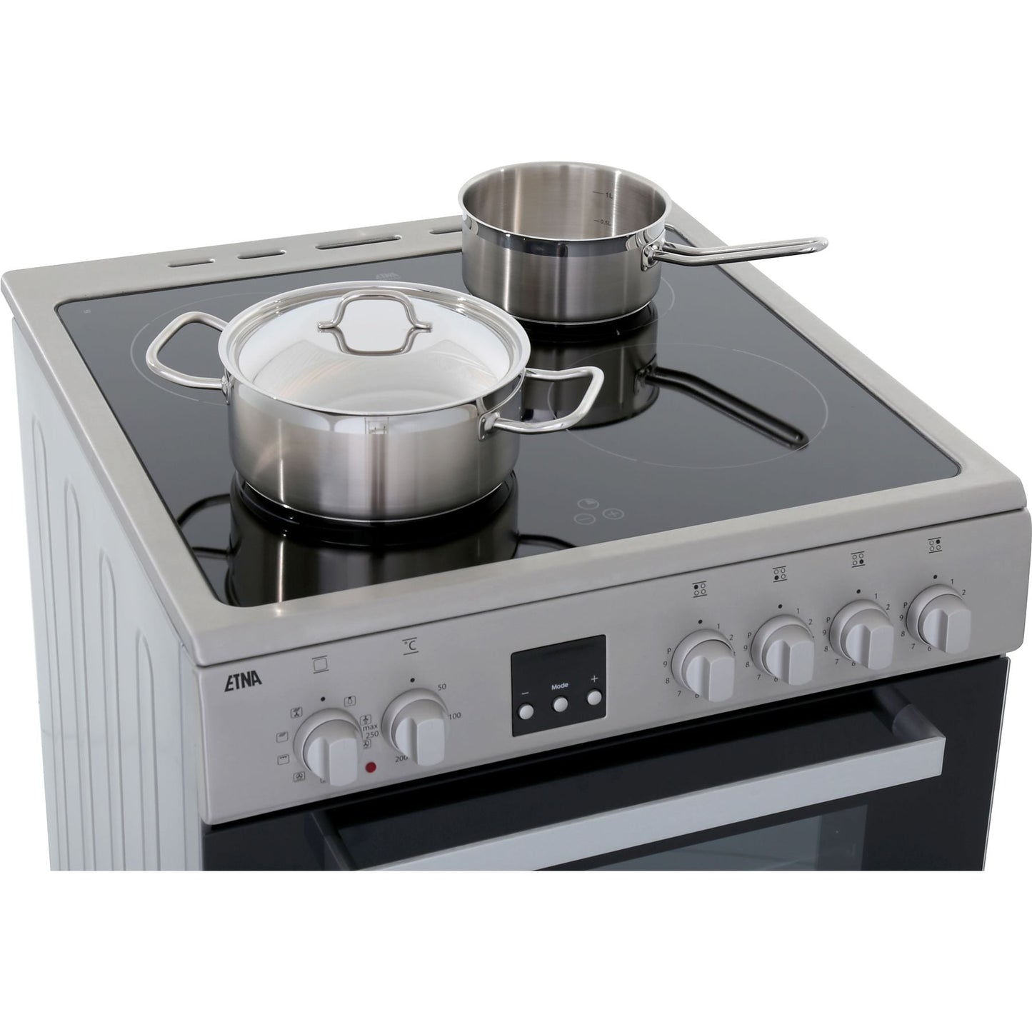 ETNA FIV760RVS Inductie/elektro fornuis (60 cm) -