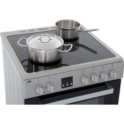 ETNA FIV760RVS Inductie/elektro fornuis (60 cm) -