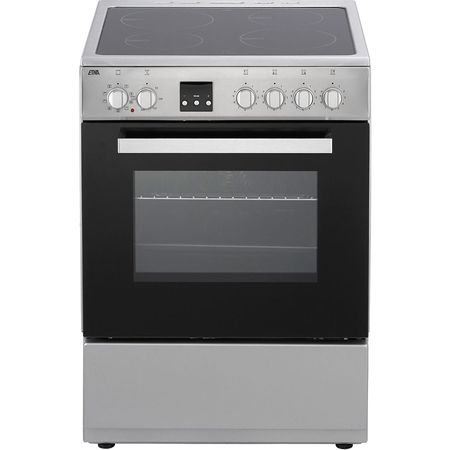 ETNA FIV760RVS Inductie/elektro fornuis (60 cm) -