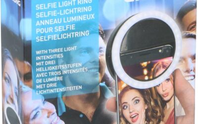 Grundig Selfie Ring Light – Ringlamp Smartphone – 36 LED’s – 3 Standen – Ø8,5 Cm (12 Stuks)